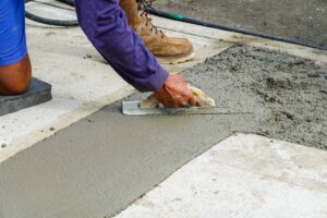 dalle beton finition reglee exterieur