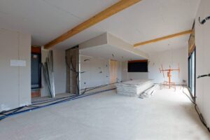installation plaque platre menuiserie