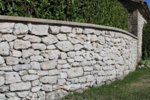 mur pierre naturelle exterieur paysager